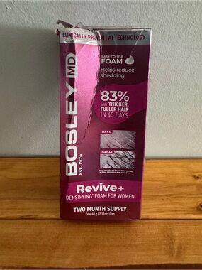 Bosley MD Revive+ Densifying Foam for Women DAMAGED BOX